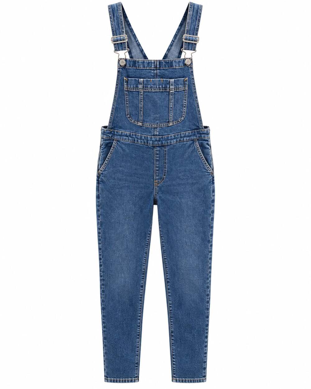 Abercrombie & Fitch Denim Overalls Size 26 Blue Wash